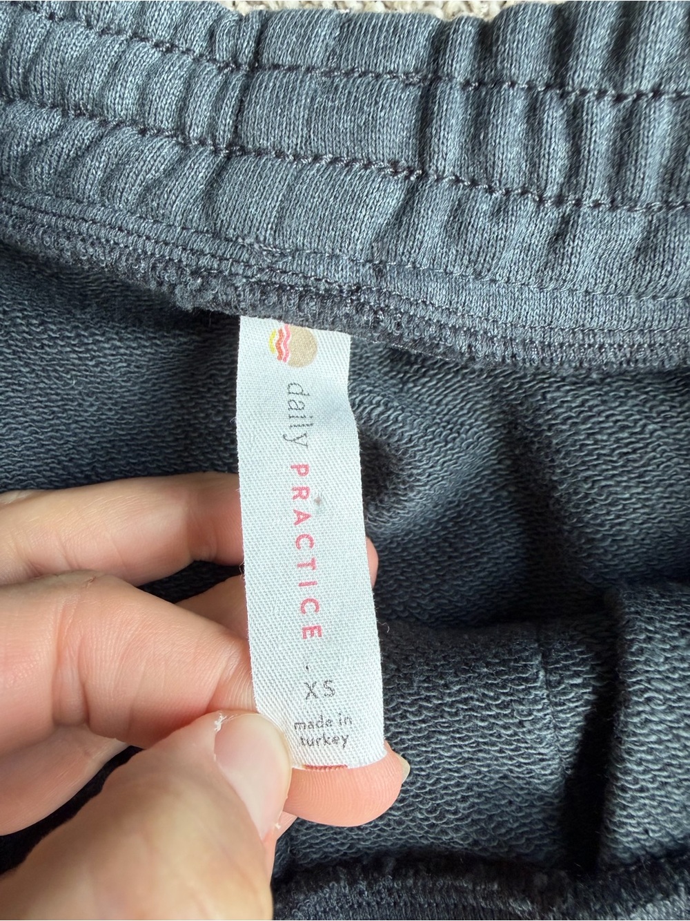 Anthropologie Daily Practice Pull-On Washed Mini Skirt Size XS - Picture 3 of 6